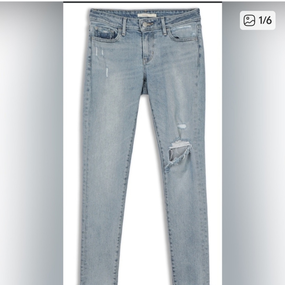 Levis|| 711 Womens' Skinny Jeans EUC - Picture 1 of 6